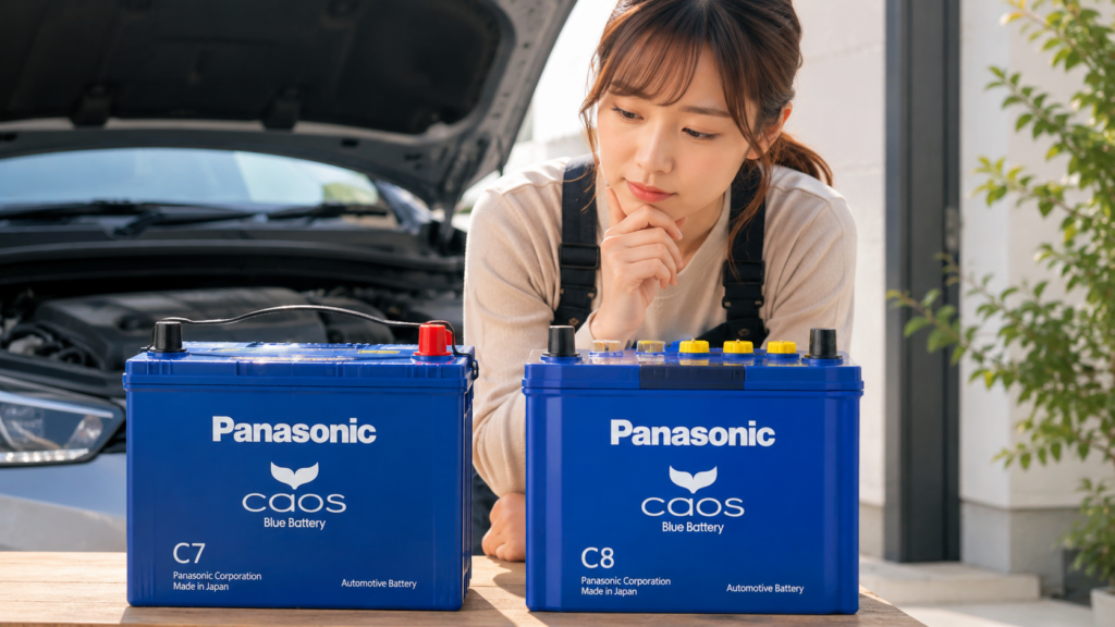 パナソニック カオス c7 c8 違い
