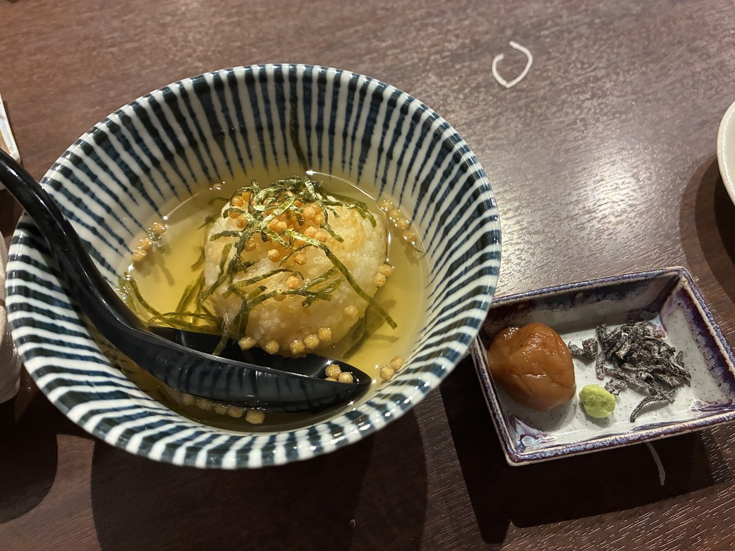 小鉢と香の物